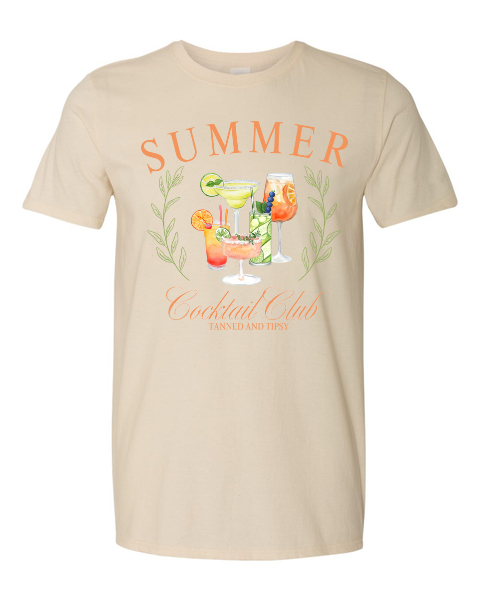 Summer Cocktail Social Club T-Shirt